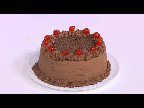 طريقة إعداد ومقادير كيكة الشوكولاتة و كريمة زبدة الشوكولاتة
