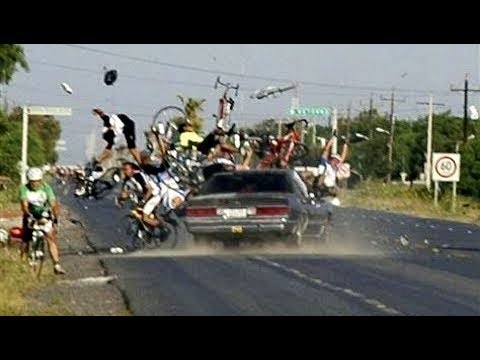 شاهد حوادث للسيارات تتسبب في العديد من الكوارث