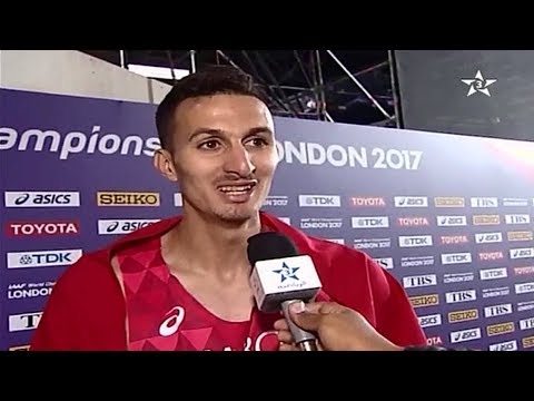 العداء المغربي سفيان البقالي يفوز بفضية سباق 3000م موانع