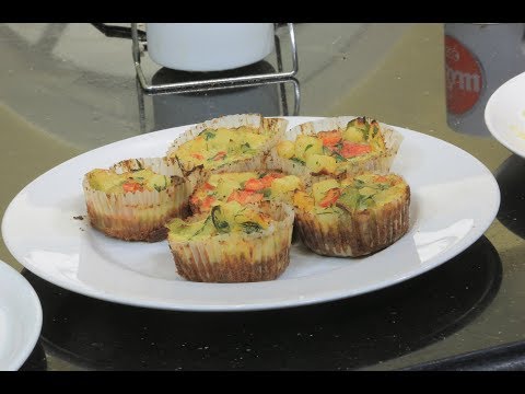 طريقة عمل عجة البطاطس