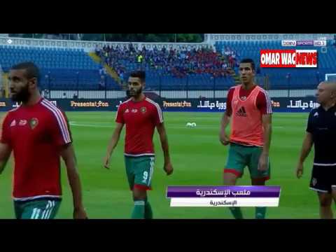 تعرف على تشكيلة المنتخب المغربي لمواجهة مصر