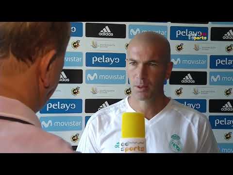 شاهد حوار مع زين الدين زيدان قبل كلاسيكو العالم