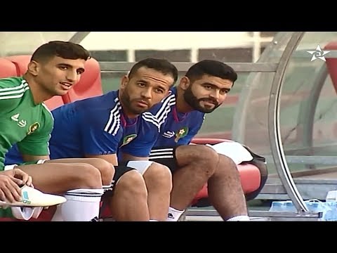 شاهد استعدادات المنتخب المغربي المحلي للشان