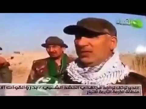 اغتيال ضابط عراقي على الهواء مباشرة
