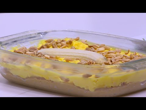 شاهد طريقة إعداد تارت بسكويت بالموز