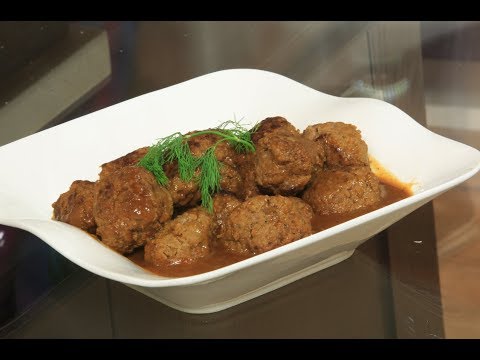 شاهد طريقة إعداد ومقادير كرات لحم بالباربكيو