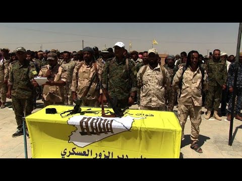 شاهد قوات سورية الديموقراطية تستعد لمهاجمة دير الزور