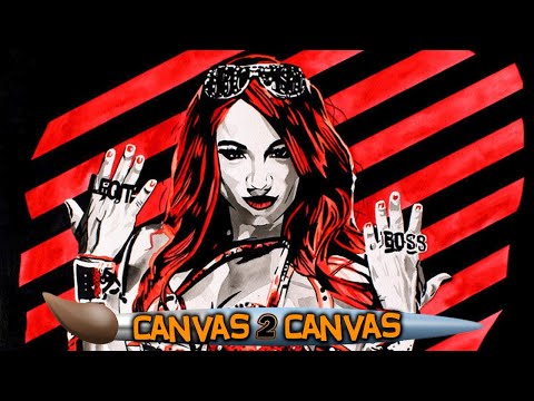 شاهد رسام الاتحاد يبدع بلوحة فنية جديدة لساشا بانكس