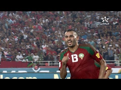 خالد بوطيب يسجّل الهدف الثاني للمنتخب المغربي في مرمى نظيره المالي