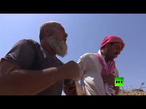 شاهد القبض على مشتبه بانتمائهم لـداعش قرب تلعفر