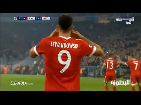 شاهد نادي بايرن ميونيخ يحقّق فوزًا مهمًا على ضيفه أندرلخت بثلاثية نظيفة