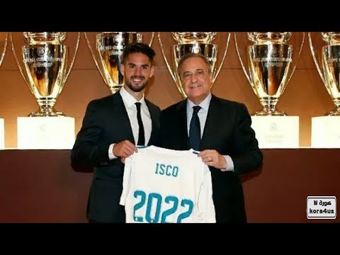 شاهد اللاعب إيسكو يجدّد عقده مع ريال مدريد حتى 2022