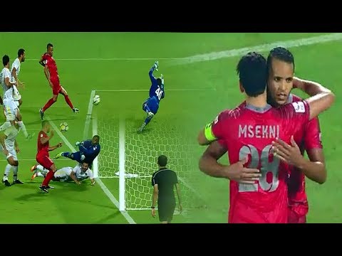 شاهد الدولي المغربي يوسف العربي يتألق بهدفين