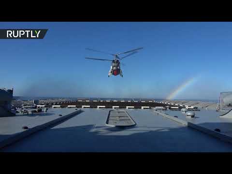 شاهد سير مناورات الغرب2017 في مياه بحر البلطيق