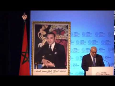 بنكيران يتلو الرسالة الملكية بالداخلة