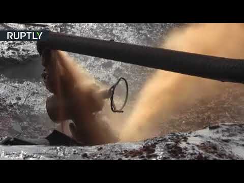 تسريب نفطي في حقل التيم قرب دير الزور