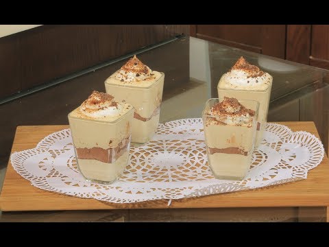 شاهد طريقة إعداد ومقادير موس التيراميسو