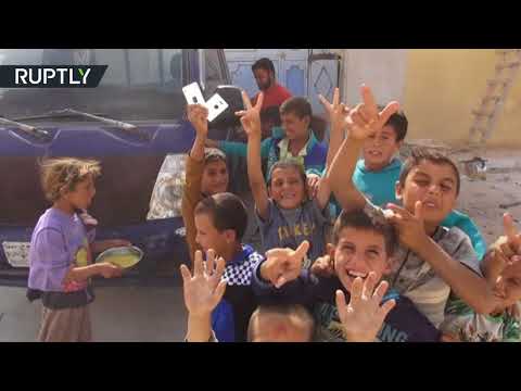 نازحون من الرقة يتحدثون عن قصف شنه التحالف