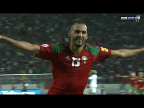 شاهد أهداف المنتخب المغربي في مرمى نظيره الغابوني