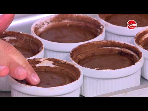 طريقة تحضير فندان الشوكولاتة دون دقيق