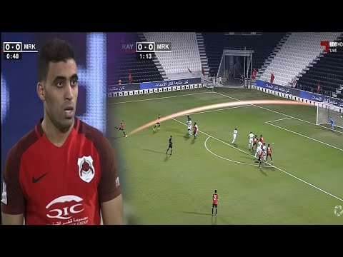 شاهد  المغربي عبد الرزاق حمد الله يسجل هدفًا عالميًا