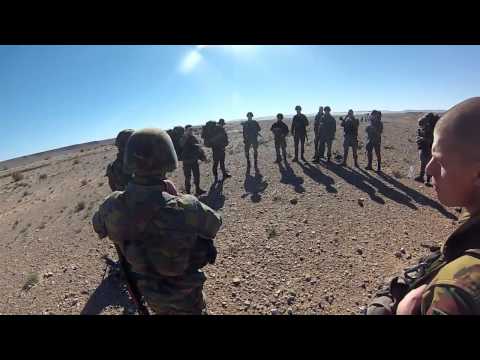 بالفيديو الجيش البلجيكي في المغرب