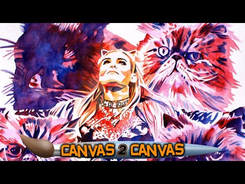 شاهد رسام الاتحاد يبدع بلوحة فنية جديدة للمصارعة ناتاليا