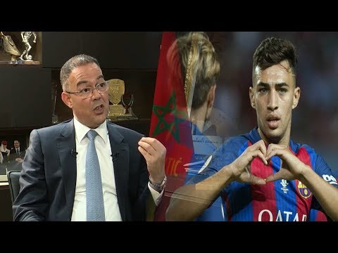 بالفيديو  فوزي لقجع يعلق على لعب منير الحدادي للمنتخب المغربي