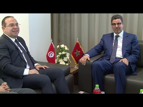 شاهد مباحثات بين رئيس النيابة والوزير التونسي المكلف بالعلاقات مع الهيئات الدستورية