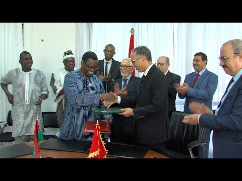 شاهد توقيع اتفاقية شراكة وتعاون بين جهة الرباط سلا القنيطرة وجهة الأحواض العليا