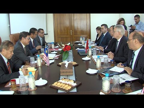 شاهد فعاليات المشاورات السياسية بين المغرب وماليزيا