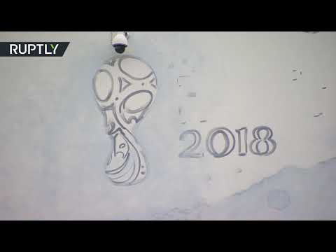 شاهد الصور والرسومات الرياضية تغزو موسكو