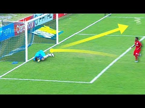 بالفيديو أكثر 10 حراس مرمى محظوظين في التاريخ