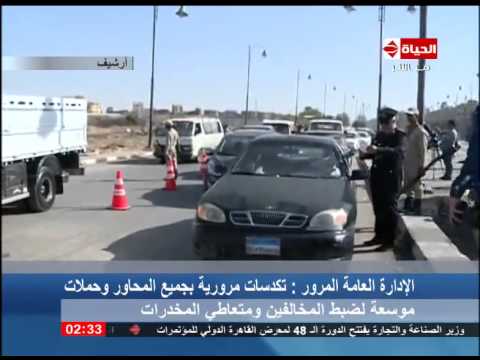 بالفيديو تكدسات مرورية بعد تدشين حملات التفتيش المرورية