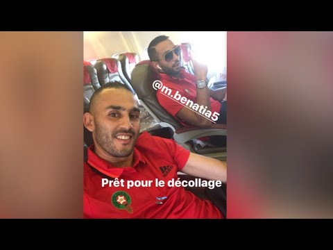 شاهد فيديو المنتخب الوطني من طيارة المتوجهة إلى ساحل العاج