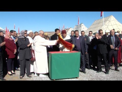 بالفيديو  مشاريع تنموية في إقليم جرادة بمناسبة عيد الاستقلال