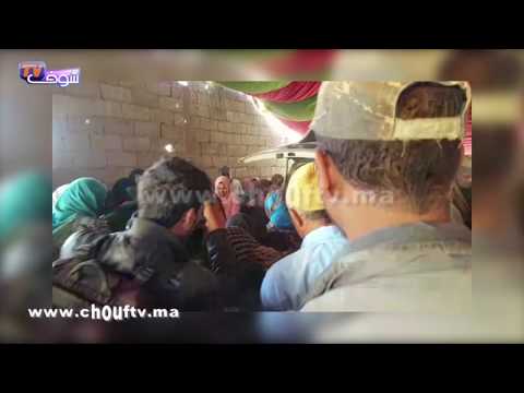 شاهد بكاء و صراخ في جنازة إحدى ضحايا فاجعة الصويرة