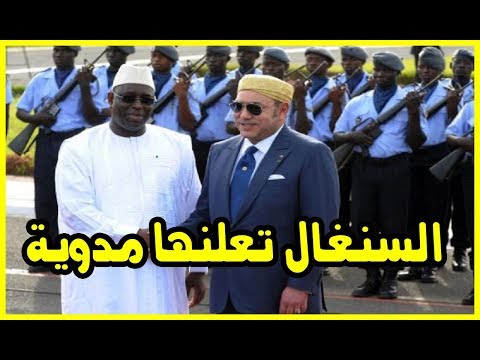 شاهد السنغال تعلنها مدوية للجميع بسبب المغرب