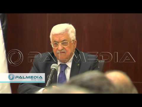 محمود عباس يؤكد لن نتدخل في الشأن الداخلي بإسرائيل