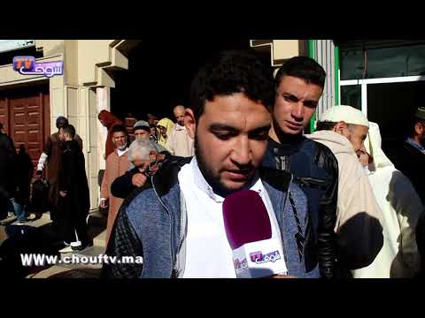 شاهد سكان وجدة يشاركون الملك محمد السادس في صلاة الاستسقاء
