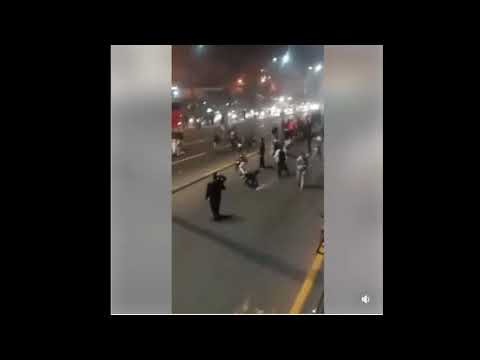شاهد موجهات بين أولاد درب سلطان والمهاجرين الأفارقة