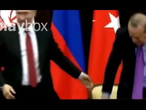 شاهد إسقاط بوتين لكرسي أردوغان يثير الجدل في تركيا