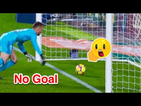 شاهد أهداف تجاوزت  خط المرمى  ولم يحتسبها الحكام