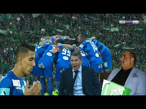 شاهد لاعبون من نادي الرجاء يضربون عن التدريبات