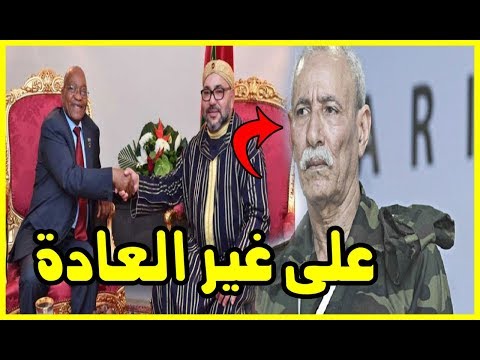 شاهد البوليساريو ترد على غير العادة بشأن لقاء الملك ورئيس جنوب أفريقيا