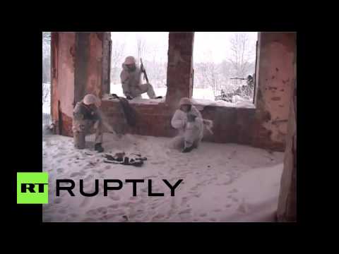 تدريبات مكثفة لوحدات الجيش الروسي شاهد بالفيديو