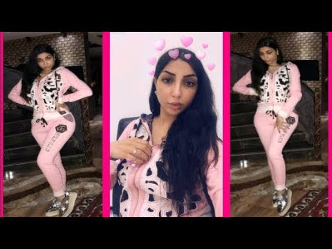 شاهد دنيا بطمة تتألق بإطلالة رياضية وردية