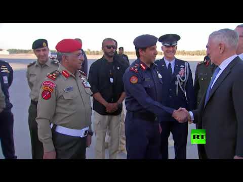 شاهد وزير الدفاع الأميركي جيمس ماتيس يزور الكويت