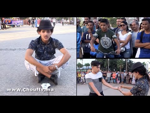 شاهد شاب مغربي يخلق الحدث في ساحة ماريشال