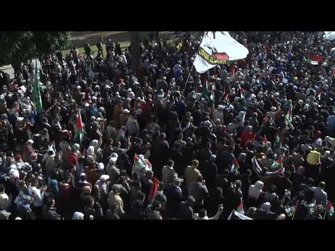 شاهد مظاهرات حاشدة في المغرب من أجل القدس